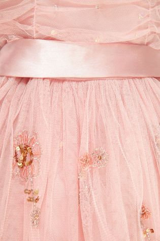 Pink Occasion Dress (3-14yrs)